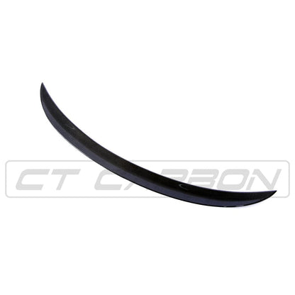 BMW E90 M3 & 3 Series Saloon/Sedan (4-Door) Carbon Fibre Boot/Trunk Lip Spoiler - M Performance (MP) Style Rear Wing | 2008-2013 | CT Carbon