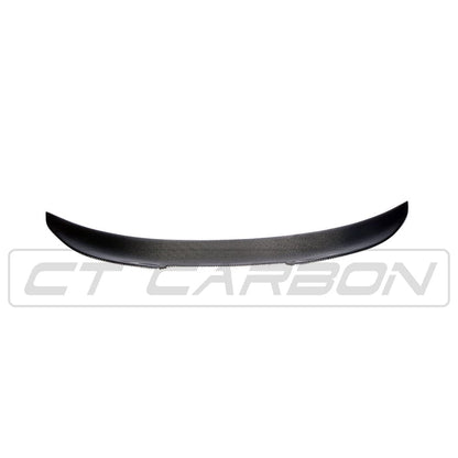 BMW E90 M3 & 3 Series Saloon/Sedan Carbon Fibre Rear Boot/Trunk Lip Spoiler PS Design – Gloss Carbon Tail Wing, Bootlid/Decklid Rear Lip – 2008–2013 – CT Carbon