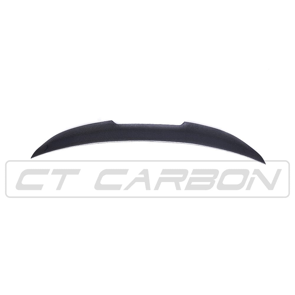 BMW E90 M3 & 3 Series Saloon/Sedan Carbon Fibre Boot Lid Lip Spoiler - Trunk Lip Ducktail Rear Wing PS Style (2008-2013) by CT Carbon, Performance Rear Lip, M Sport OE Style Fit