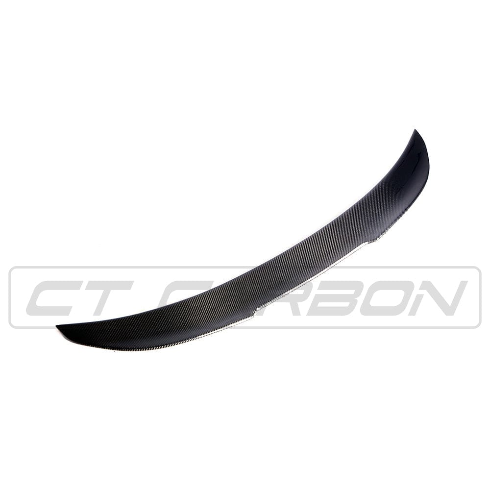 BMW E90 M3 & 3 Series Saloon/Sedan Carbon Fibre Boot Lid Lip Spoiler - Trunk Lip Ducktail Rear Wing PS Style (2008-2013) by CT Carbon, Performance Rear Lip, M Sport OE Style Fit
