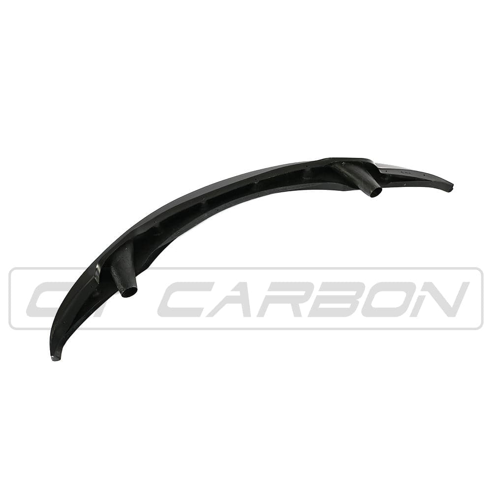 BMW M3 E92/E90 Front Lip Splitter Spoiler (2007-2013) - Carbon Fibre/Carbon Fiber GT4 Style by CT Carbon | Front Bumper Lip / Chin Spoiler / Aero Valance / Bumper Extension | Fits OEM M3 Coupe & Saloon/Sedan, Gloss Carbon
