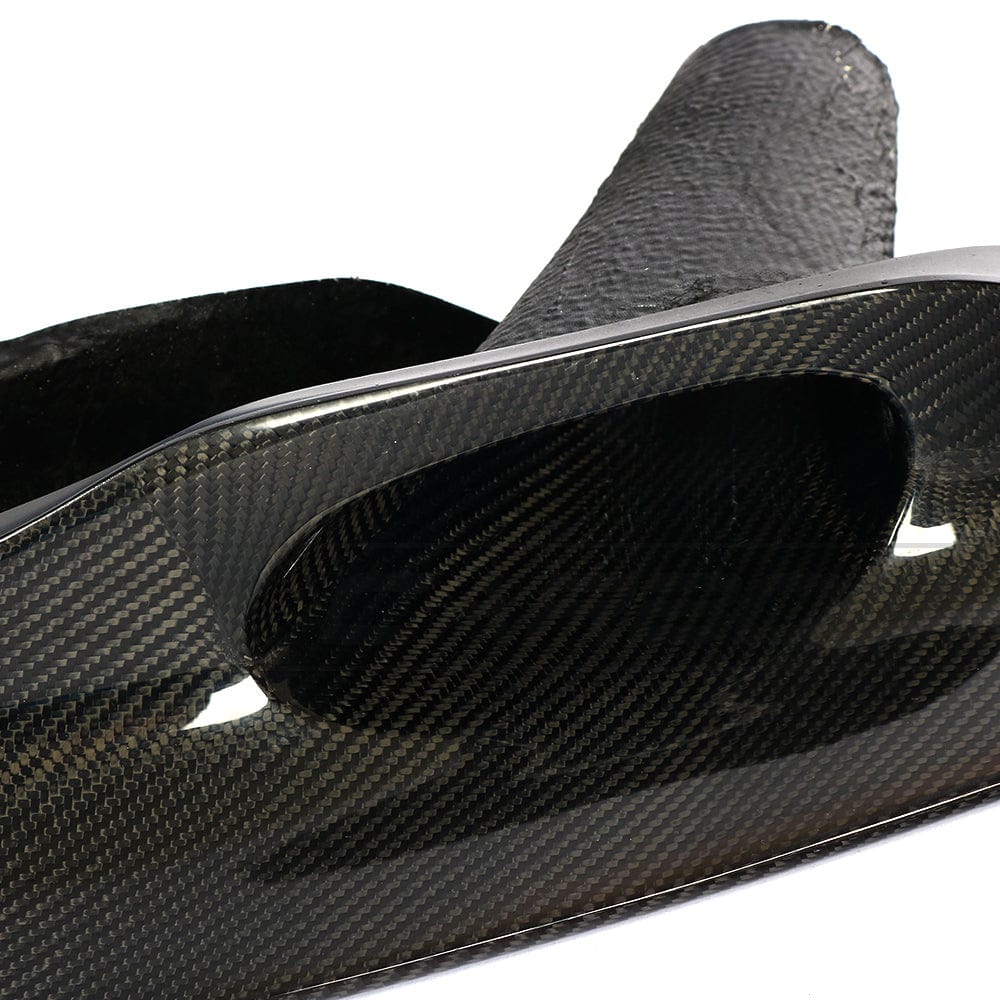 BMW M3 V8 E92/E90 (2007-2013) Carbon Fibre Front Lip Spoiler - GT4 Style Front Splitter | Chin Spoiler, Front Bumper Lip, Air Dam | CT Carbon E9x Aero for E92 Coupe & E90 Saloon | Carbon Fiber Valance