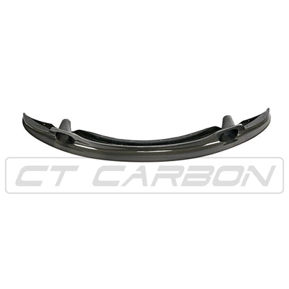 BMW M3 V8 E92/E90 (2007-2013) Carbon Fibre Front Lip Spoiler - GT4 Style Front Splitter | Chin Spoiler, Front Bumper Lip, Air Dam | CT Carbon E9x Aero for E92 Coupe & E90 Saloon | Carbon Fiber Valance