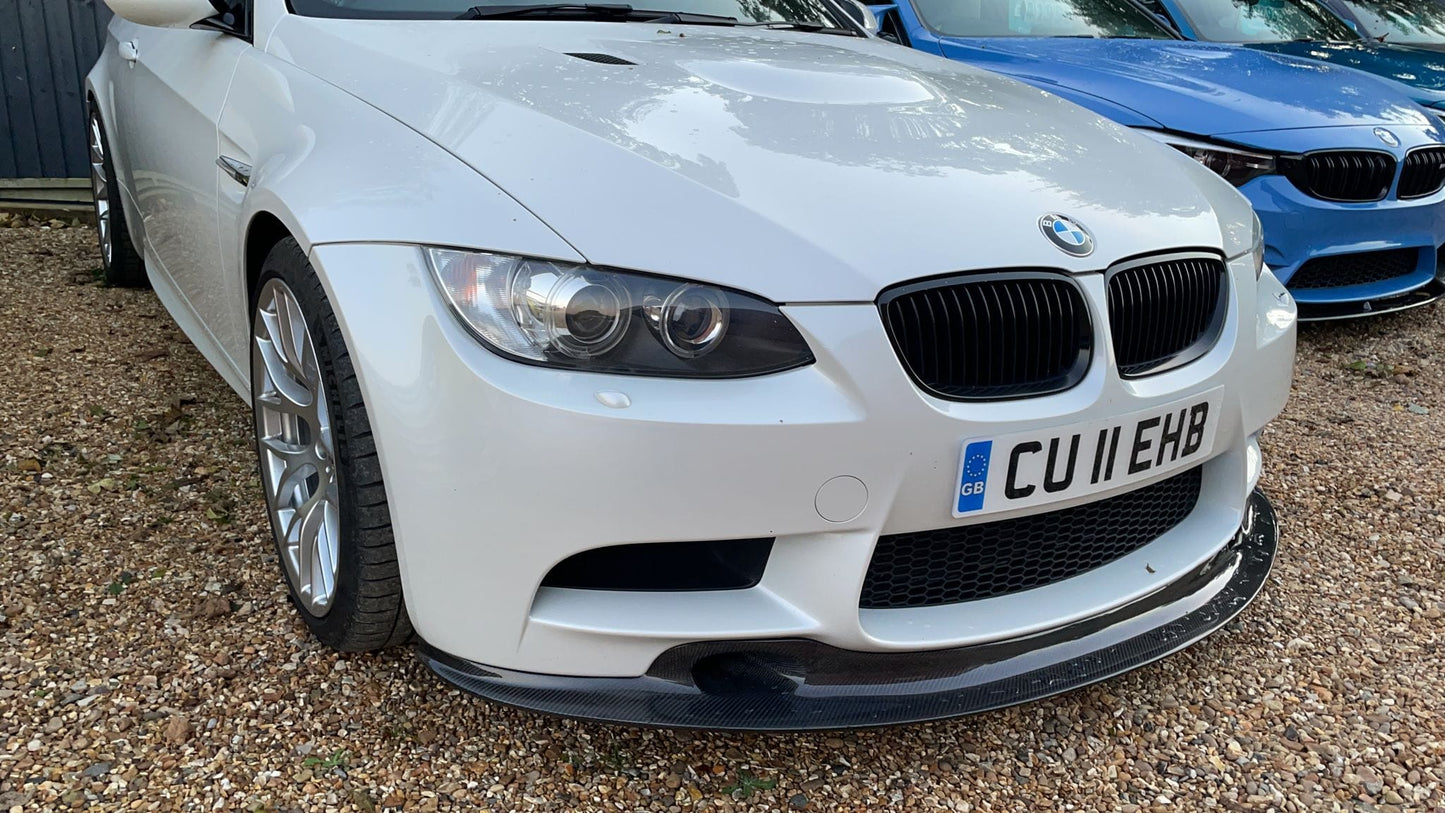 BMW M3 (E92/E90) CARBON FIBRE SPLITTER - GT4 STYLE