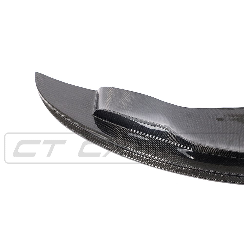 BMW M3 E92/E90 Carbon Fibre/Carbon Fiber Front Bumper Lip Splitter Spoiler – GTS Style | CT Carbon | E9X S65 V8 Aero Chin/Valance for E90 Saloon & E92 Coupe (2007–2013) UK