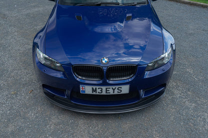 BMW M3 E92/E90 Carbon Fibre/Carbon Fiber Front Bumper Lip Splitter Spoiler – GTS Style | CT Carbon | E9X S65 V8 Aero Chin/Valance for E90 Saloon & E92 Coupe (2007–2013) UK