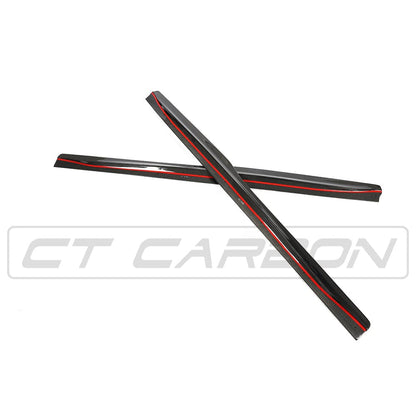 BMW M3 F80 Saloon 2014–2020 Carbon Fibre Side Skirts PS Style – Side Skirt Extensions / Rocker Panel & Sill Extensions / Side Blades, Aero Skirts – CT Carbon