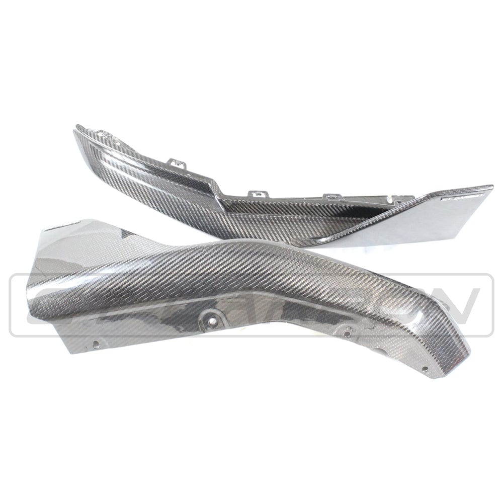 BMW M3 G80/G81 CARBON FIBRE REAR BUMPER CORNERS - MP STYLE