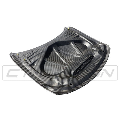 BMW M3/M4 & 4 Series F32 F33 F36 F80 F82 F83 Carbon Fibre/Fiber Bonnet Hood | GTS Style Vented Pre-Preg Lightweight | CT Carbon | 2013–2020 | M Performance Look Replacement Upgrade | F8X F3X