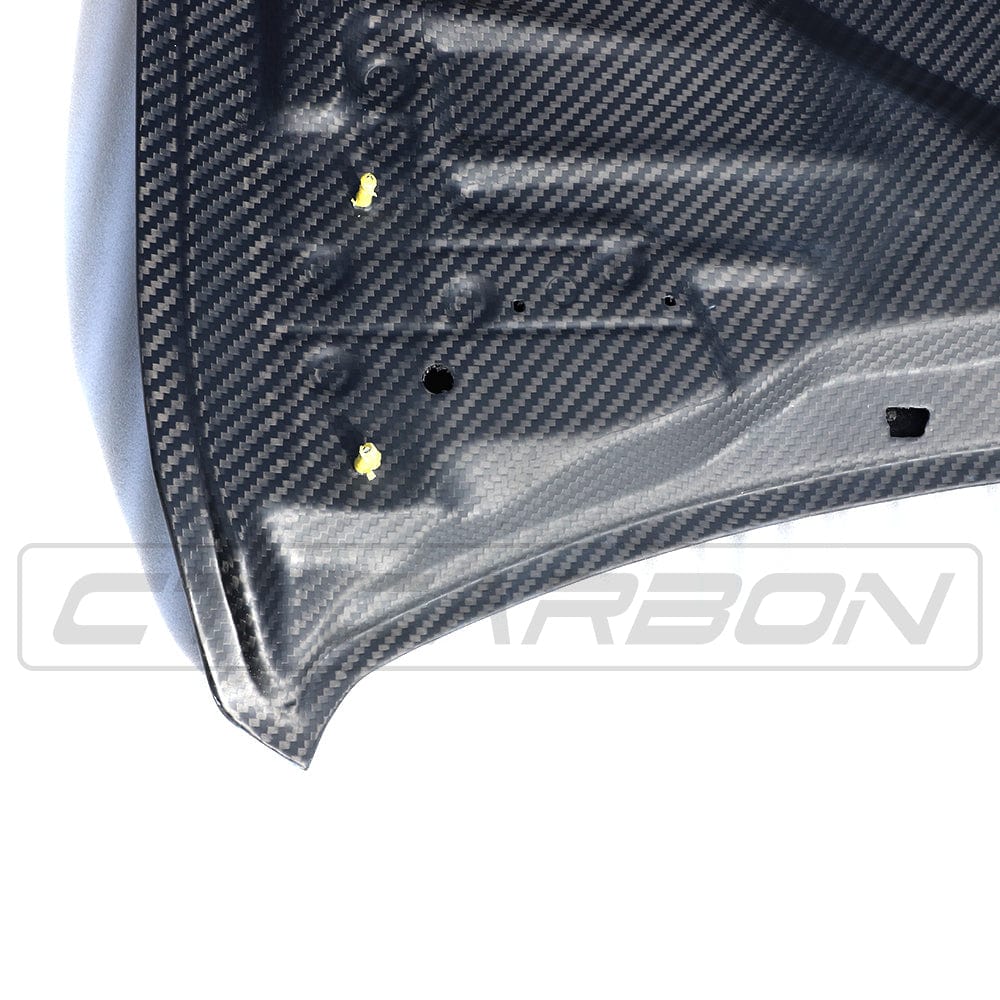 BMW F8X M3/M4 & 4 Series (F32 F33 F36 F80 F82 F83) GTS-Style Vented Carbon Fibre/Carbon Fiber Bonnet/Hood - Dry Carbon Prepreg, Lightweight - CT Carbon - M Performance Look, Direct Fit - 2013-2020