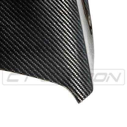 BMW M3/M4 & 4 Series F32 F33 F36 F80 F82 F83 Carbon Fibre/Fiber Bonnet Hood | GTS Style Vented Pre-Preg Lightweight | CT Carbon | 2013–2020 | M Performance Look Replacement Upgrade | F8X F3X