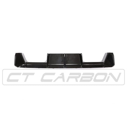 BMW M3/M4 G80 G81 G82 G83 Carbon Fibre/Carbon Fiber Rear Diffuser | Rear Valance/Rear Splitter | M Performance (MP) Style Pre-Preg CFRP Quad Exhaust Surround | G8X 2021+ Rear Bumper Insert