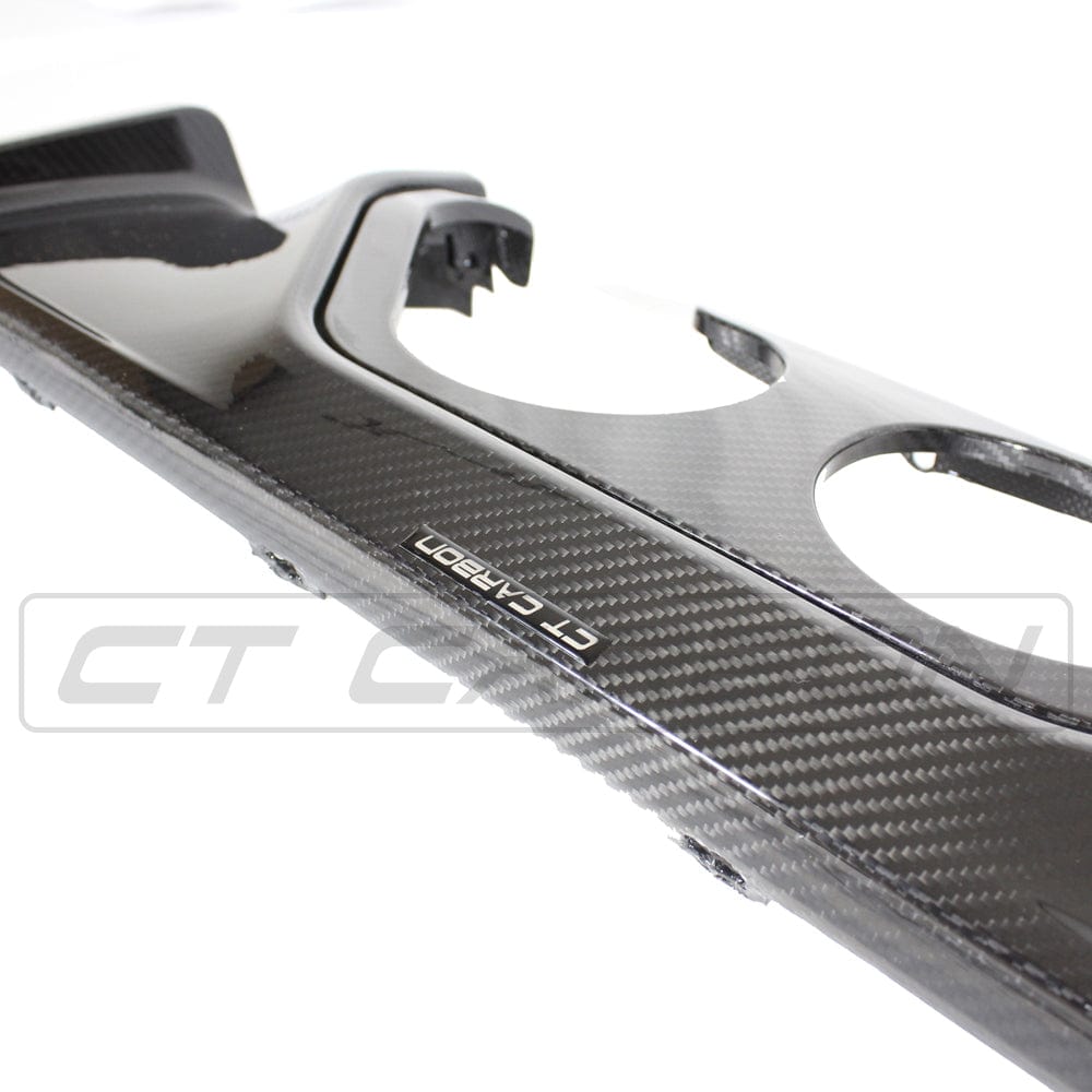 BMW M3/M4 G80 G81 G82 G83 Centre Exit (Center Exit) Rear Diffuser / Rear Valance - Pre-Preg Carbon Fibre (Fiber) Bumper Insert Exhaust Surround (G8X) 2021+ Middle Outlet Panel