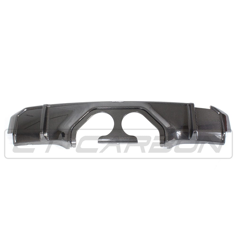 BMW M3/M4 G80 G81 G82 G83 Centre Exit (Center Exit) Rear Diffuser / Rear Valance - Pre-Preg Carbon Fibre (Fiber) Bumper Insert Exhaust Surround (G8X) 2021+ Middle Outlet Panel