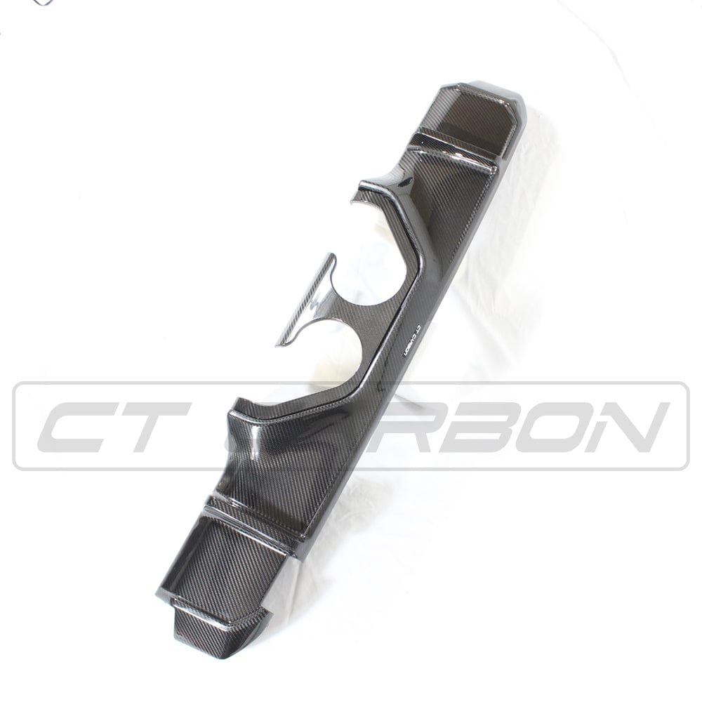 BMW M3/M4 G80 G81 G82 G83 Centre Exit (Center Exit) Rear Diffuser / Rear Valance - Pre-Preg Carbon Fibre (Fiber) Bumper Insert Exhaust Surround (G8X) 2021+ Middle Outlet Panel
