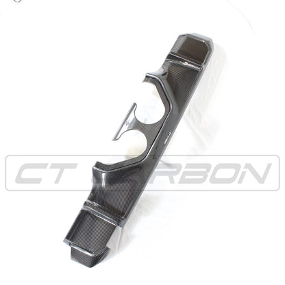 BMW M3/M4 G80 G81 G82 G83 Centre Exit (Center Exit) Rear Diffuser / Rear Valance - Pre-Preg Carbon Fibre (Fiber) Bumper Insert Exhaust Surround (G8X) 2021+ Middle Outlet Panel