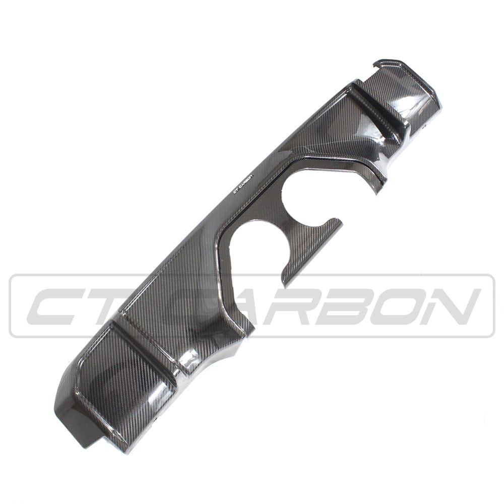 BMW M3/M4 G80 G81 G82 G83 Centre Exit (Center Exit) Rear Diffuser / Rear Valance - Pre-Preg Carbon Fibre (Fiber) Bumper Insert Exhaust Surround (G8X) 2021+ Middle Outlet Panel