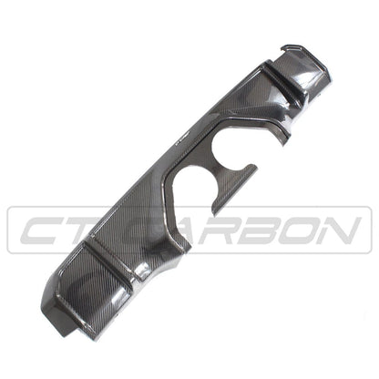 BMW M3/M4 G80 G81 G82 G83 Centre Exit (Center Exit) Rear Diffuser / Rear Valance - Pre-Preg Carbon Fibre (Fiber) Bumper Insert Exhaust Surround (G8X) 2021+ Middle Outlet Panel