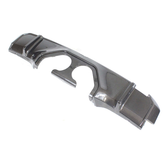 BMW M3/M4 G80 G81 G82 G83 Centre Exit (Center Exit) Rear Diffuser / Rear Valance - Pre-Preg Carbon Fibre (Fiber) Bumper Insert Exhaust Surround (G8X) 2021+ Middle Outlet Panel
