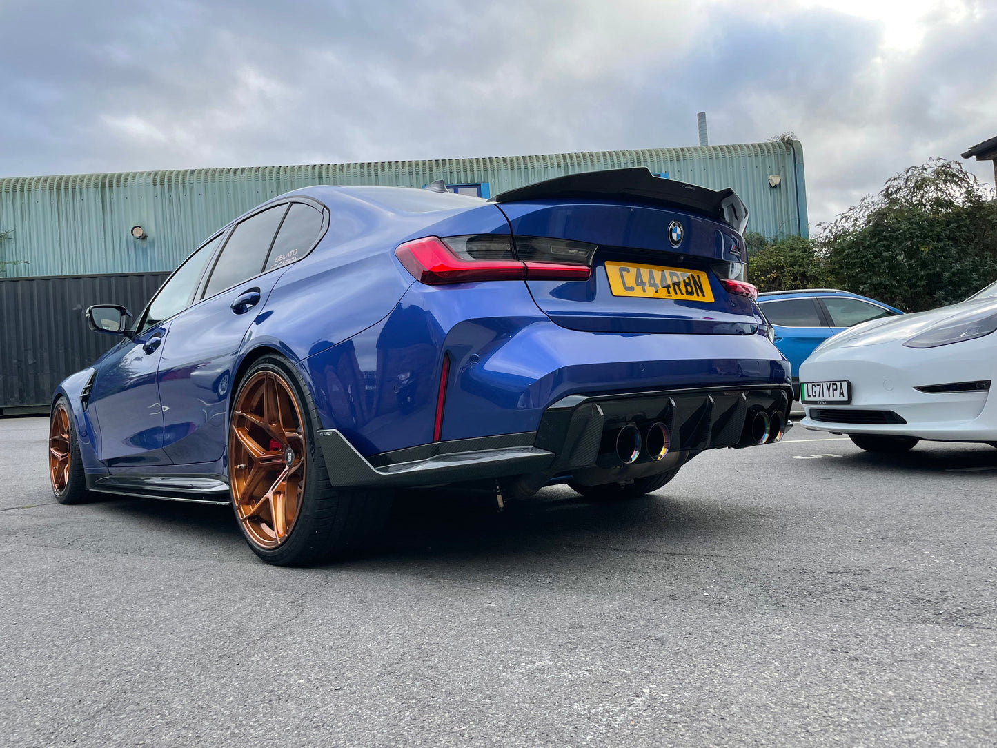 BMW M4/4 SERIES G82/G22 CARBON FIBRE SPOILER - PS STYLE