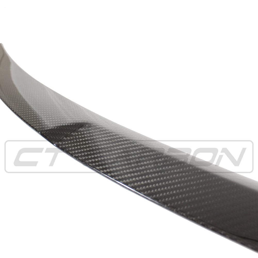 BMW M4 G82 & 4 Series G22 Carbon Fibre/Fiber Boot Lip Spoiler - V Style High Kick Ducktail Trunk Lip | Pre-Preg Dry Carbon Rear Wing | M Performance Style OEM+ | Fits 2021+ M4 Coupe / 2020+ 4 Series Coupe