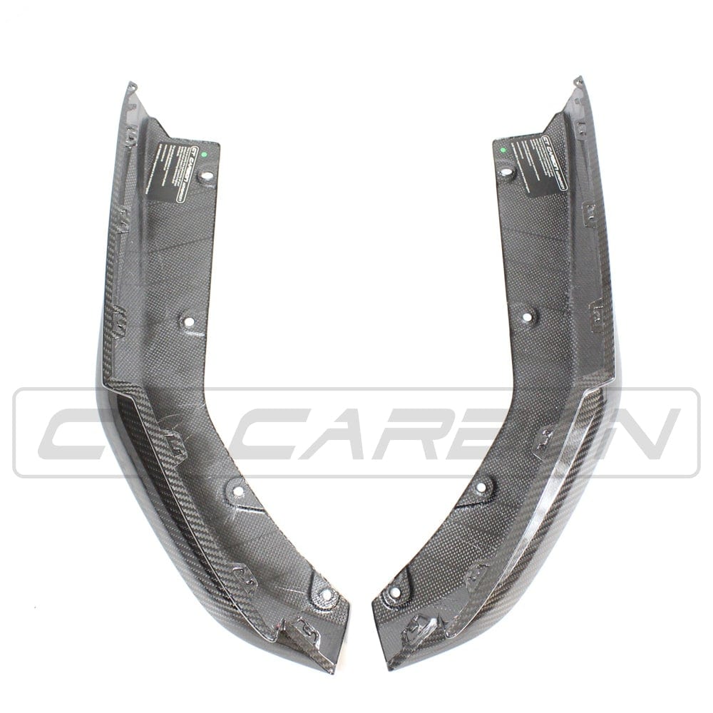 BMW M4 G82/G83 (2021+) Carbon Fibre/Fiber Rear Bumper Corners – CT Carbon OE Style Rear Spats/Corner Splitters/Extensions/End Caps | Coupe & Convertible
