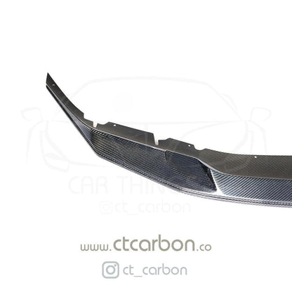 BMW M5 F90 CARBON FIBRE SPLITTER - GTS STYLE