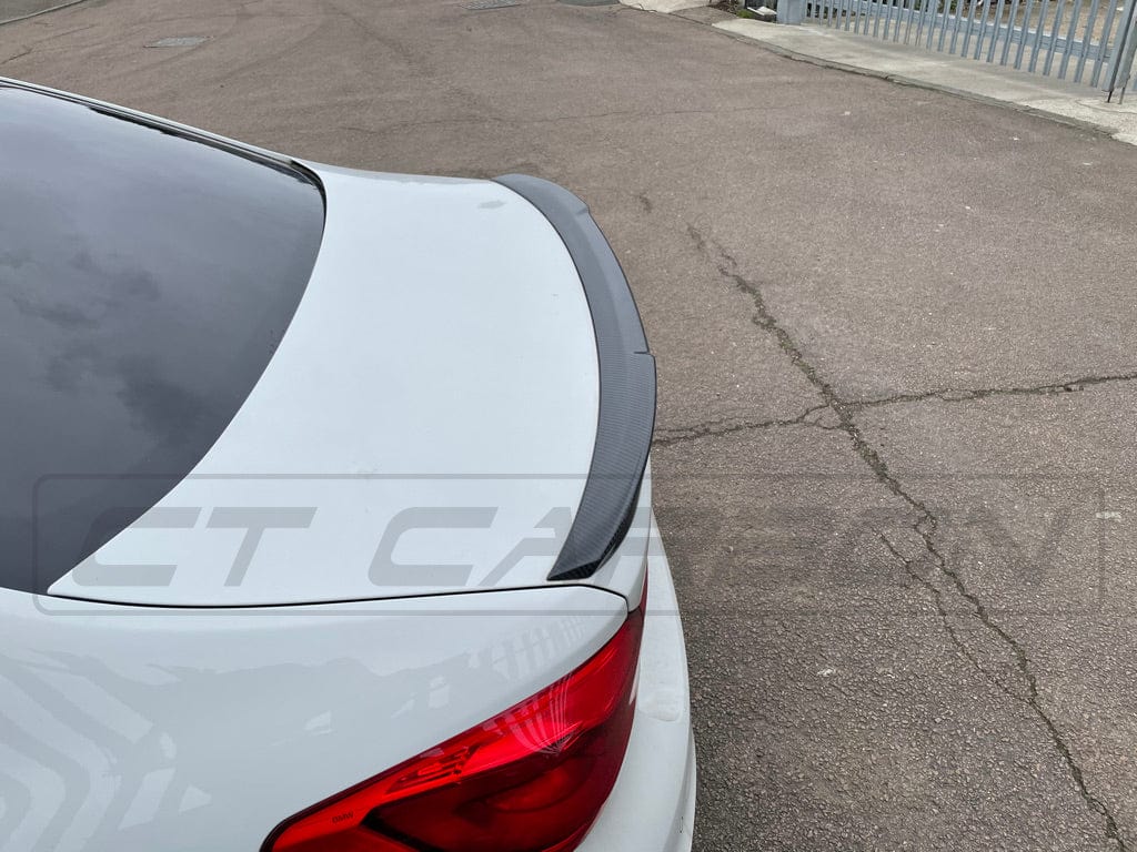 CT Carbon BMW M5 F90 & 5 Series G30 Carbon Fibre/Carbon Fiber Boot/Trunk Lip Spoiler – M4 F82 Style Ducktail, High Gloss