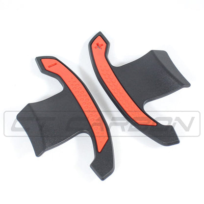 Carbon Fiber Paddle Shifters/Extensions for BMW F Series & G Series, MINI F56 Cooper S, Toyota Supra A90 – M Performance Style Steering Wheel Shift Paddles – CFRP Replacement Blades for ZF8 & DCT – Fits M2 M3 M4 M5 M6 X3 X4 X5 3 4 5 Series