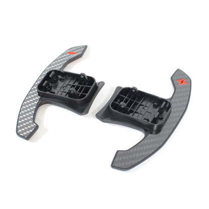 BMW & MINI F-Series/G-Series Carbon Fibre Paddle Shifters - Extended Steering Wheel Paddle Extensions, M Performance Style Gear Selector Paddles - Fits M2 M3 M4 M5 X3M X4M 1/2/3/4/5 Series, F56 MINI, A90 Supra - Direct Replacement Upgrade