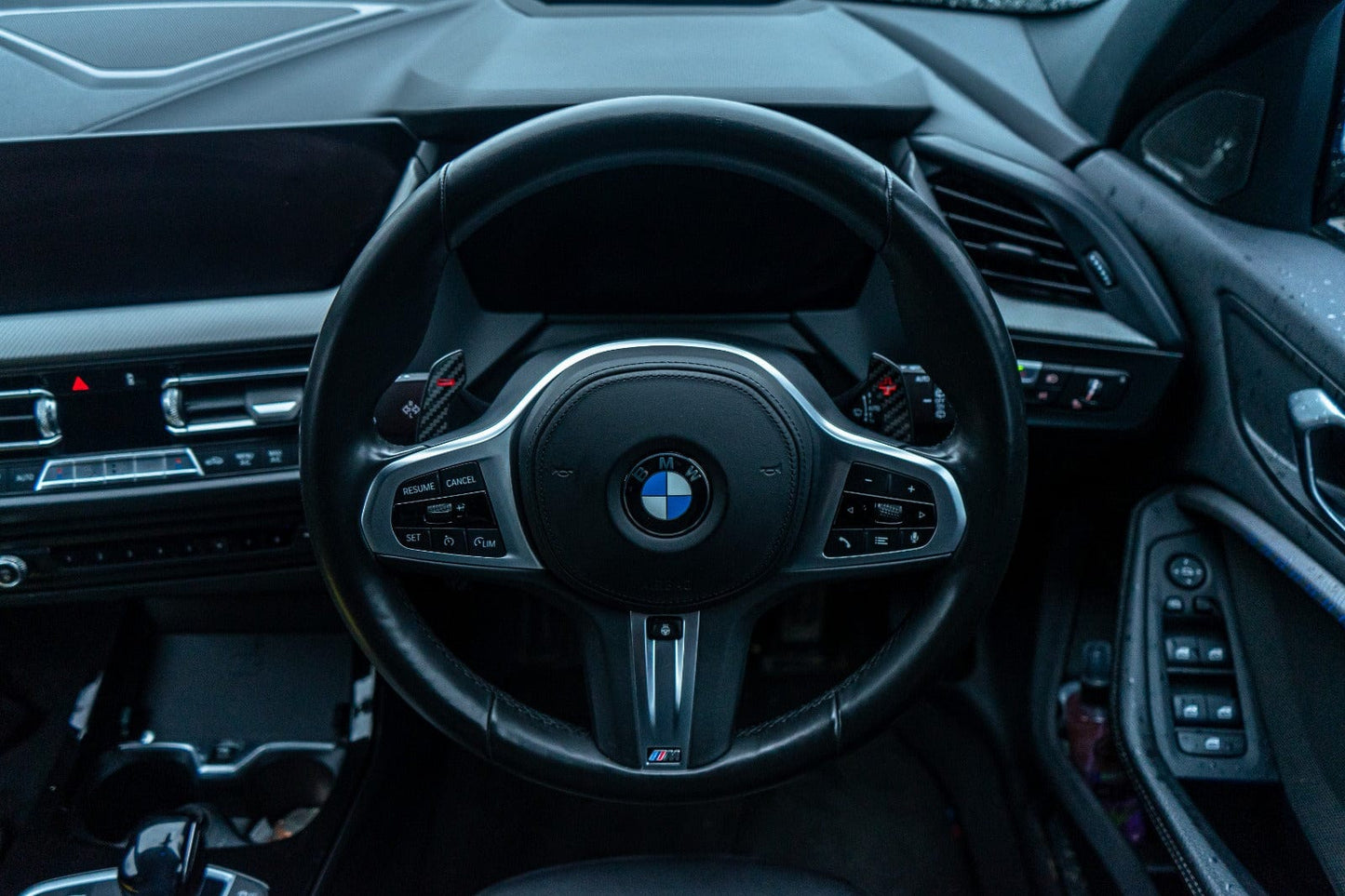 Real Carbon Fibre Steering Wheel Paddle Shifters for BMW & MINI – F & G Series Replacement Gear Shift Paddles | M2 M3 M4 G80 G82 | 1 2 3 4 5 Series G20 G21 G30 | X3 X4 X5 X6 & X3M X4M X5M X6M | F56 MINI Cooper S | A90 GR Supra | CT Carbon