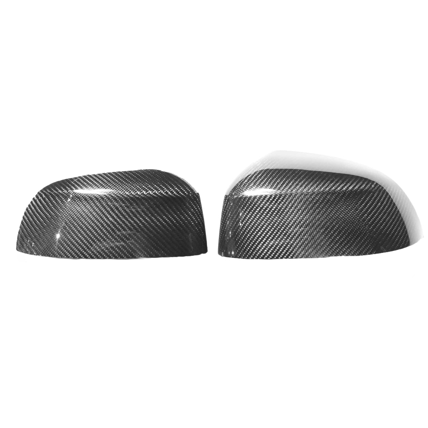 BMW X3 X4 X5 X6 (G01 G02 G05 G06) Carbon Fibre Wing Mirror Covers Caps | Gloss Real Carbon Door Mirror Housings | OEM/M Performance Style Replacement Pair | Fits 2017+