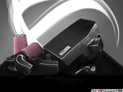 ECS Tuning Kohlefaser Luft-Technik Carbon Fibre Sealed Cold Air Intake System for BMW N54 3.0L - Fits 135i, 1M, 335i/335is, 535i, Z4 35i (E82/E88/E90/E92/E93/E60) - Dyno-Proven Gains, OE-Style Fit