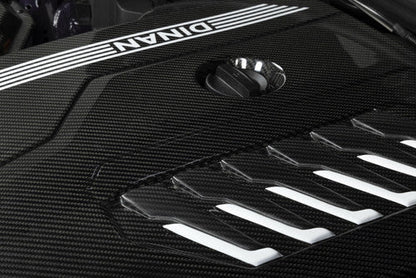 Dinan Gloss Carbon Fibre Engine Cover - B58D