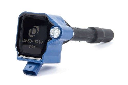 Dinan Ignition Coil Pack Blue - High-Output Coil-On-Plug Direct-Fit Upgrade/Replacement for BMW B-Series (B58 B48 B46 B38 B36 S58) - Each - Replaces OE 12138643360, 12137619385, 12138678438, 750990012