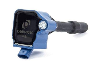 Dinan Ignition Coil Pack Blue - High-Output Coil-On-Plug Direct-Fit Upgrade/Replacement for BMW B-Series (B58 B48 B46 B38 B36 S58) - Each - Replaces OE 12138643360, 12137619385, 12138678438, 750990012