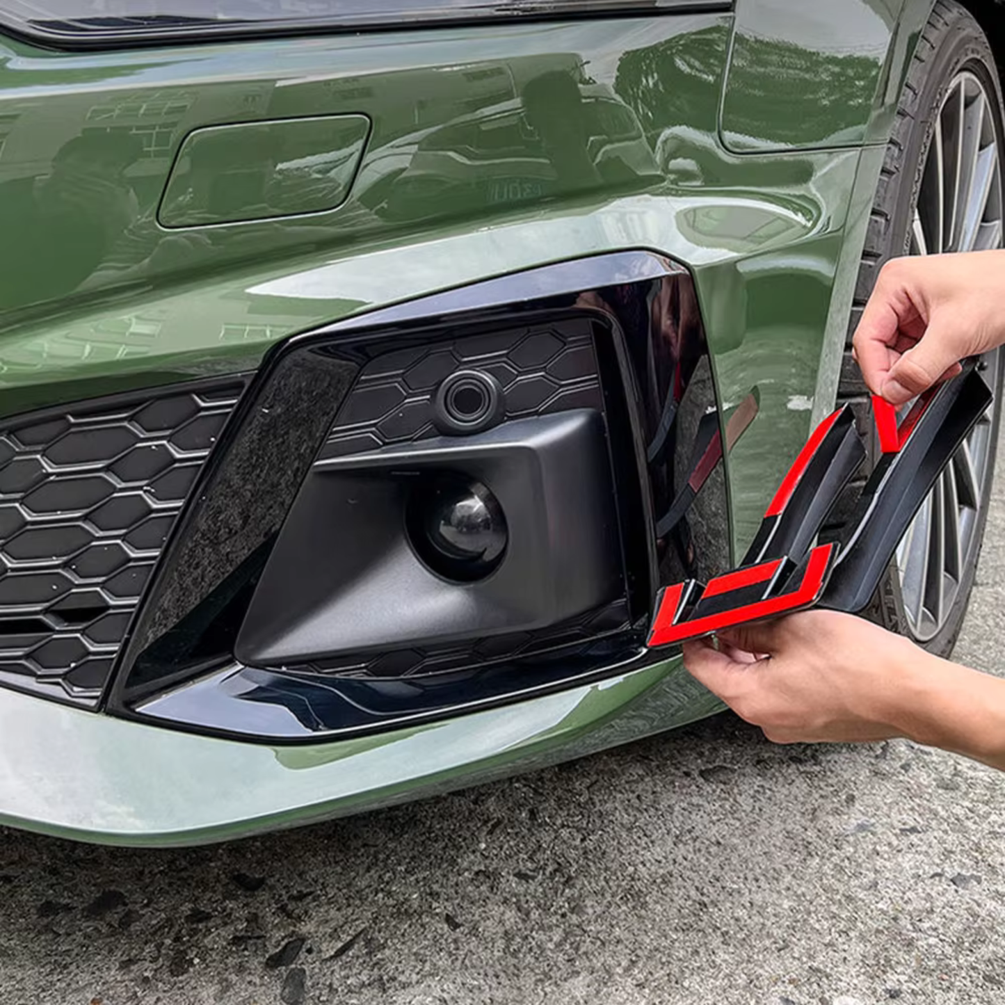 Audi A5/S5 B9.5 Front Bumper Canards/Winglets