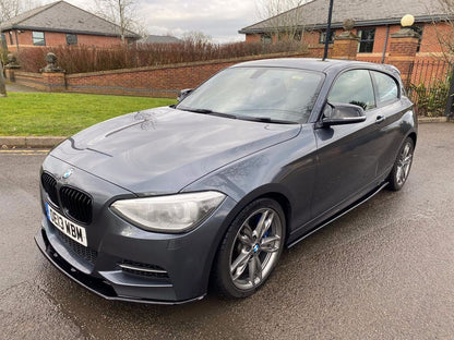 BMW 1 Series M135i Pre-Facelift Pre-LCI (F20/F21) Full Body Kit - Splitter, Side Skirts, Rear Spats, Rear Diffuser, Gloss Black Spoiler & Kidney Grilles, M Performance Style Mirror Covers - Direct Fit, No Paint, UK