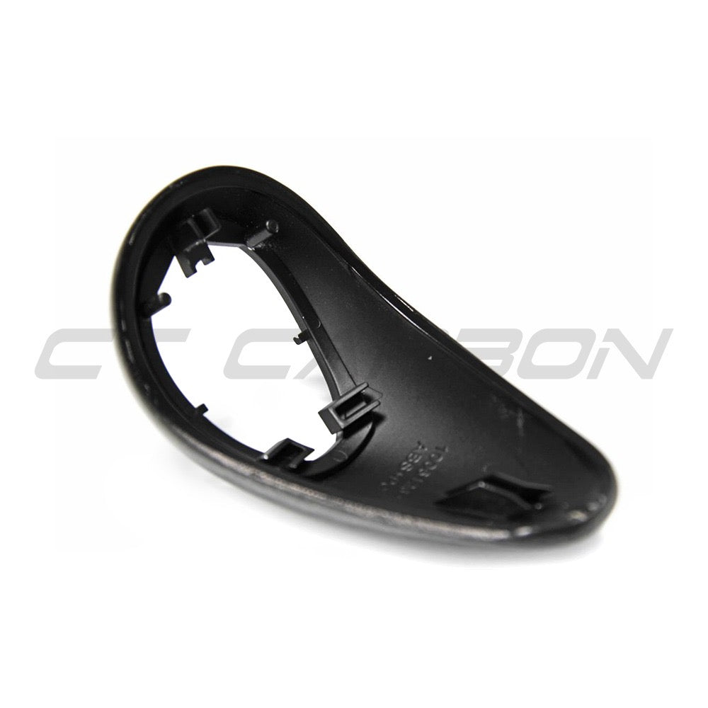 CT Carbon Carbon Fibre DCT Gear Selector / Shift Knob / Shifter for BMW F-Series M: F80 M3, F82 F83 M4, F87 M2/Competition, F10 M5, F12 F13 M6, F85 X5M, F86 X6M - OEM-Style Replacement Gear Lever (Dual-Clutch)