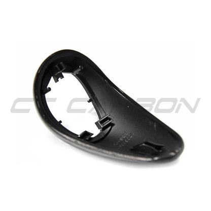 CT Carbon Carbon Fibre DCT Gear Selector / Shift Knob / Shifter for BMW F-Series M: F80 M3, F82 F83 M4, F87 M2/Competition, F10 M5, F12 F13 M6, F85 X5M, F86 X6M - OEM-Style Replacement Gear Lever (Dual-Clutch)