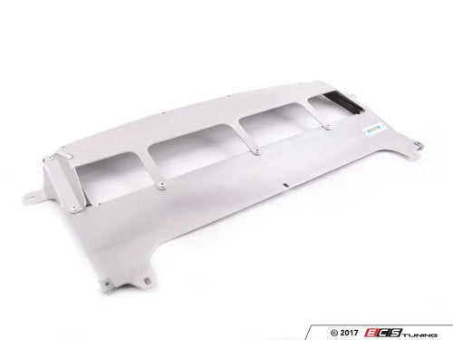 Turner Motorsport Aluminium Undertray Underbody Skid Plate & Sump Guard - Milled Finish - BMW F8x M3/M4 (F80 M3, F82/F83 M4) S55 Oil Cooler Protector Belly Pan Engine Splash Shield Bash Plate
