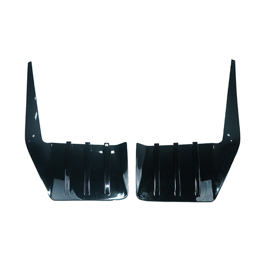 BMW M2 G87 Rear Bumper Trim Gloss Black – Rear Valance / Apron Insert / Diffuser Surround Garnish – Piano Black ABS OEM Style Shadowline – 2023 2024 2025 – CT Carbon