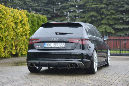 Maxton Design - REAR DIFFUSER AUDI S3 8V/A3 8V S-LINE
