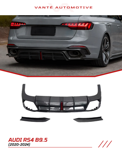 Audi RS4 B9.5 Carbon Fibre Rear Diffuser V2