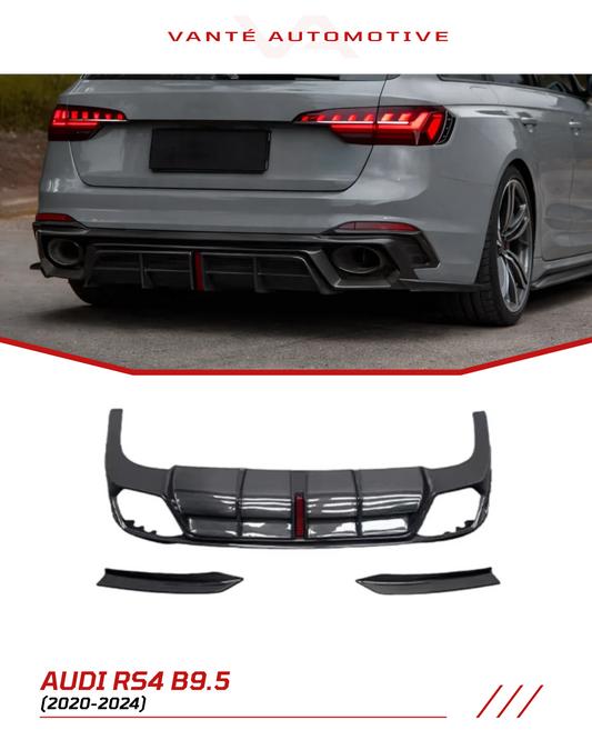 Audi RS4 B9.5 Carbon Fibre Rear Diffuser V2
