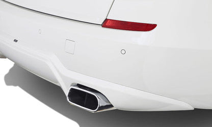 AC Schnitzer Stainless Axle-Back Rear Silencer/Muffler Back Box for BMW 5 Series GT F07 535i (Gran Turismo, 5GT) - Twin Chrome Tailpipes, Performance Sport Exhaust Upgrade, 2009-2017