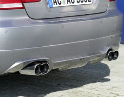 AC Schnitzer Sports Rear Silencer / Axle-Back Exhaust, Quad Exit Back Box for BMW 3 Series E90/E91 335i 335d (Saloon/Touring) – Stainless Steel Performance Muffler