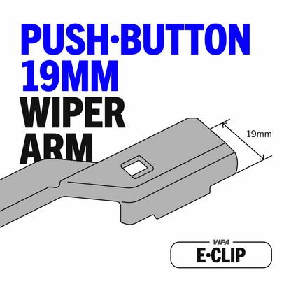 ABARTH 500 / 595 / 695 Hatchback Aug 2008 Onwards Wiper Blade Set - Easy Fit Video Tutorial