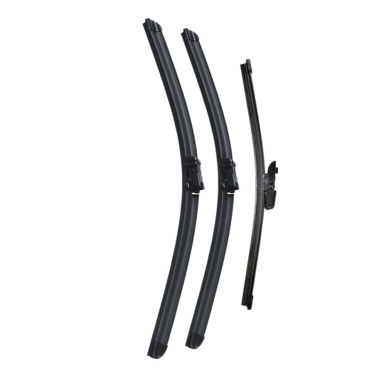 VW GOLF MK6 Hatchback Dec 2009 to Dec 2013 Wiper Blade Set - Easy Fit Video Tutorial
