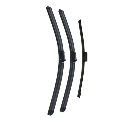 JEEP RENEGADE SUV Jul 2014 Onwards Wiper Blade Set - Easy Fit Video Tutorial